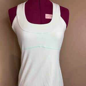 Mint Lululemon Razorback Workout Top